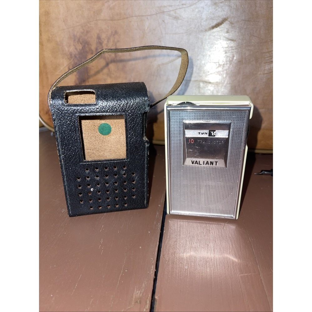 Valiant 10‎ Transistor TR 128 Radio 1965 Vintage